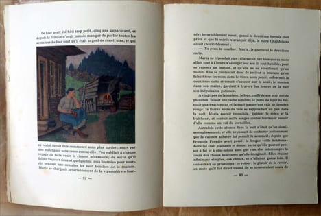 Maria Chapdelaine. Illustrations de Clarence Gagnon.. Hémon (Louis).