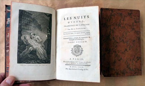 Les Nuits D'Young traduites de l'anglais par M. le Tourneur.. Young (Frank Rudolph).