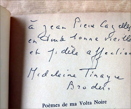 Poèmes de Ma Volta Noire.. Tinayre Broders.