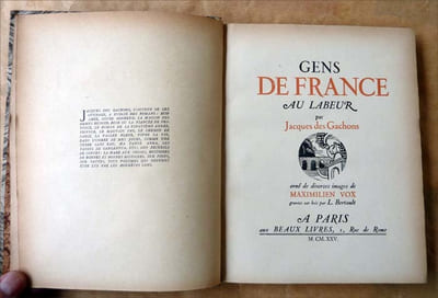 Gens de France au Labeur. 