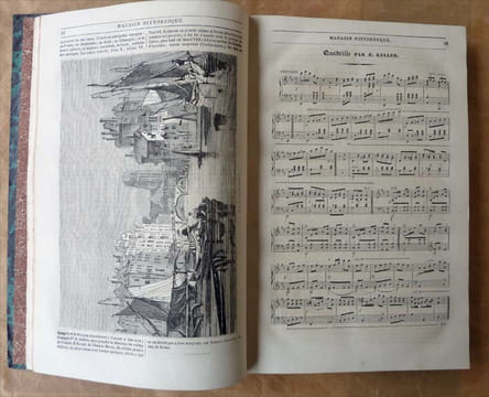 Le Magasin Pittoresque. Troisième année. 1835.. Euryale Cazeaux et Edouard Charton.