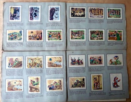 Blanche-Neige et les Sept Nains. Avec autorisation spéciale de l'auteur du film, Walt Disney. Complet en deux albums.. Walt Disney.