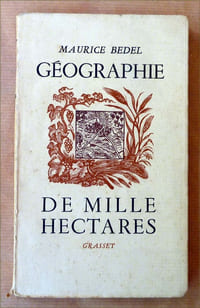 Géographie de Mille Hectares. Service de Presse.