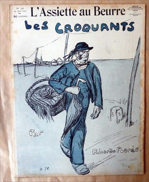 L'Assiette au Beurre. Les Croquants. N°326.. Ricardo Florès.