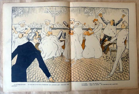 L'Assiette au Beurre. Le Sabotage. N°321.. [Grandjouan].
