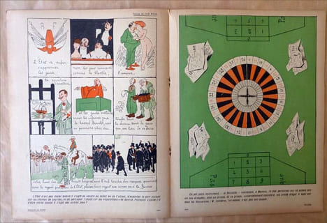 L'Assiette au Beurre. Les Jeux. N°307.. [Galanis; Carlègle; Ricardo Florès; Edouard Bernard; Cardona; Wagner; Kirchner et D'Ostoya].