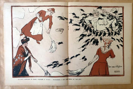 L'Assiette au Beurre. La Guerre du Pape. N°309.