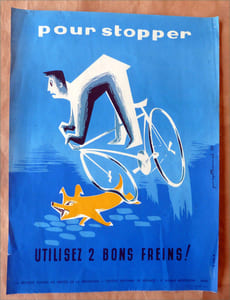 Pour stopper utilisez 2 bons freins..!