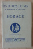 Horace. Texte en latin.. Morisset R. et Thévenot G.