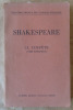 La Tempête (The Tempest). Edition bilingue. Traduction et préface de J. J. Mayoux.. Shakespeare.