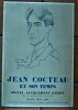 Picasso. Une affiche représentant Jean Cocteau en 1916; éditée à l'occasion de l'exposition "Jean Cocteau et son temps" au Musée Jacquemart-André, ...