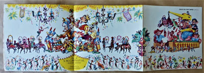 Carnaval. Nice 1954. Editions Habert.