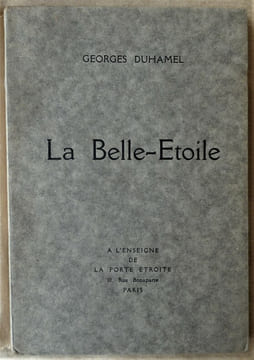 La Belle - Etoile.. Duhamel (Georges).