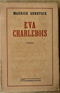 Eva Charlebois. Edition originale.