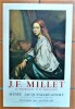J.F. Millet. Affiche éditée à l'occasion de l'exposition au Musée Jacquemart-André de novembre 1964 à Janvier 1965.. J.F Millet.