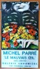 Michel Parré; "Le Mauvais Oeil". Affiche éditée à l'occasion de l'exposition à la Galerie Lahumière en Mars-Avril 1965.. Michel Parré.