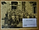 Une photographie représentant les cadres de l'Entreprise JBC (Jacqueau_Berjonneau &Cie); prise le 16 Mai 1952 à Nonancourt, Normandie.. Inconnu.