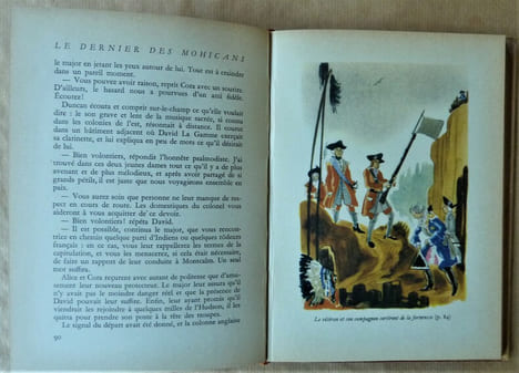 Le Dernier des Mohicans. Adaptation de Jean Sabran.. Fenimore Cooper.