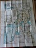 Cartes de La Rochelle-La Pallice. Plan en 4 couleurs avec liste des rues.. Blondel-La Rougery.