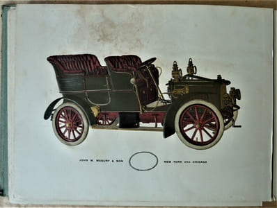 Automobile Color Schemes by John W. Masury & Son.