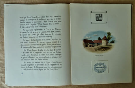 Album du Centenaire de La Société CH. GERVAIS; 1850-1950.. Société Charles Gervais-Société Laitière Gallia.