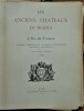 Les Anciens Châteaux de France. L'Ile de France. Ensemble de 4 séries.. Vacquier (Jacques).