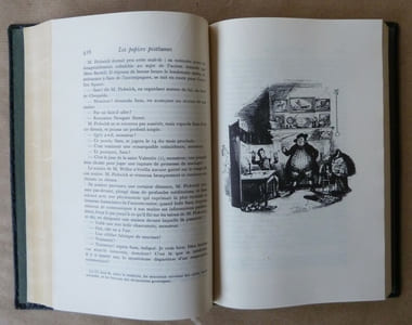 Les Papiers Posthumes du Pickwick-Club. Traduction de Paul Dottin.