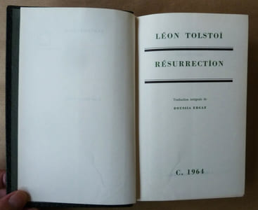 Résurrection. Traduction intégrale de Doussia Ergaz.