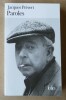 Paroles.. Prévert (Jacques).