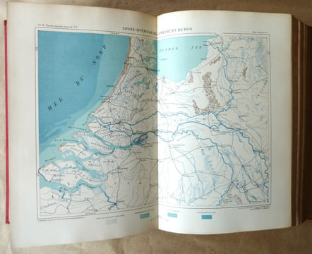 Nouvelle Géographie Universelle. La Terre et Les Hommes. Tome IV; L'Europe du Nord-Ouest (Belgique, Hollande, îles Brittaniques).. Reclus (Elisée).
