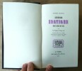 Dictionnaire Erotique Moderne par un Professeur de Langue Verte. . Delvau (Alfred).