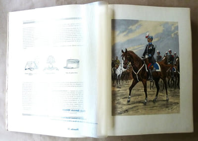Les Uniformes de l'Armée Française. Terre; Mer; Air. Ouvrage publié sous le haut patronage des Ministères De La Guerre; De La Marine; De L'Air.