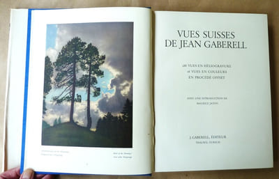 Vues Suisses de Jean Gaberell.