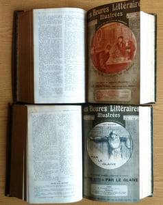 Les Heures Littéraires et Dilecta réunies. Revue bi-mensuelle illustrée. Du N°1 du 5 avril 1908 au N° 18 du 20 décembre.