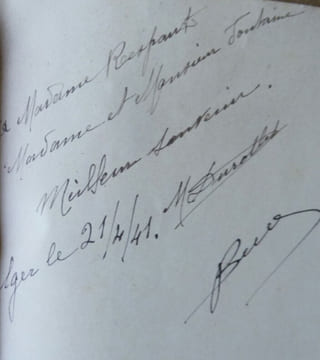 Le Souffle du Destin. Drame en trois actes; Prix Félix De Lacroix, 1941, de l'Académie des Jeux Floraux de Tunisie.. Durollet (Mme. E.) et Durollet ...
