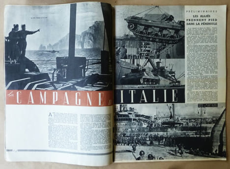 L'Armée Française au Combat. Numéro d'Avril 1945.. undefined