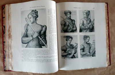 Le Costume Civil en France; du XIIIe au XIX siècle.