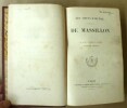 Les Chefs-d'Oeuvres Oratoires de Massillon. Le Petit Carême en entier et quinze sermons.. Massillon.
