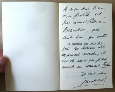 La patience des botocudos.