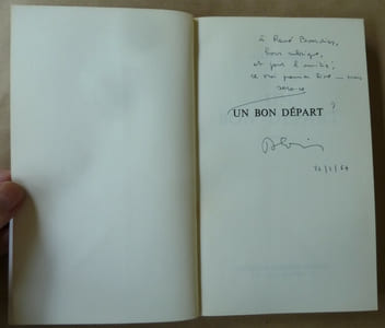 Un bon départ.