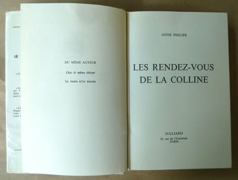 Les Rendez-vous de la colline.. Philippe (Anne).
