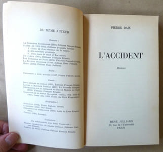 L'accident.