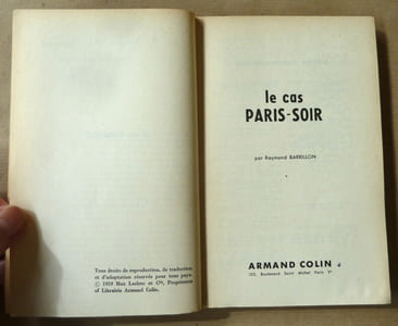 Le Cas Paris-Soir.