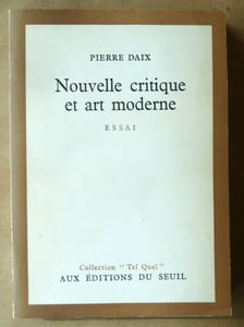 Nouvelle Critique et Art Moderne.