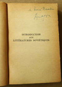 Littératures Soviétiques -1. Introduction aux littératures soviétiques, contes et nouvelles.