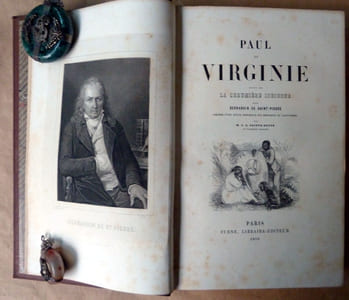 Paul et Virginie suivi de La Chaumière Indienne. Précédé d'une notice historique sur Bernardin de Saint-Pierre par M. C. Sainte-Beuve.