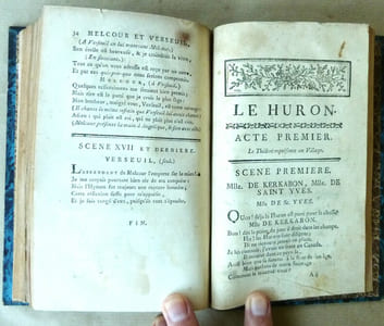 Théâtre. Recueil de 8 pièces , opérettes, vaudevilles, pastorales... Du XVIIIe siècle.