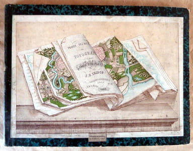 Traité Elémentaire de Topographie et de Lavis des Plans. Illustré de nombreuses planches coloriées avec soin, et précédé de Notions de Géométrie...