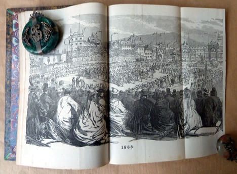 L'Abbaye des Vignerons son histoire et ses fêtes jusqu'à et y compris la fête de 1865. Les toilettes de bal de 1783 à 1865, de nombreuses gravures ...