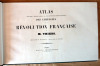 Atlas pour l'intelligence des campagnes de La Révolution Française.. Thiers (Adolphe).